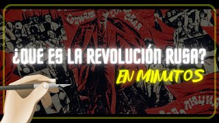 LA REVOLUCIÓN RUSA en minutos [upl. by Hajan]