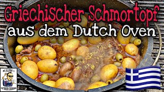 Kleftiko  Griechischer Schmortopf aus dem Dutch Oven [upl. by Ardisi366]