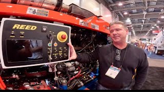 REED SHOTCRETE PUMPS at WORLD OF CONCRETE 2024 [upl. by Doone]