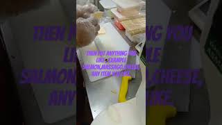 How to make sushi 🍣 makigunkanftGaurav Kc [upl. by Aikkan]