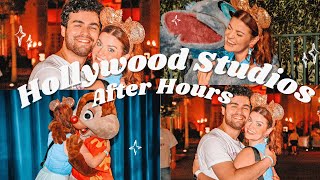 Disneys Hollywood Studios After Hours  Low Waits Lots of Characters and Free Ice Cream [upl. by Hsaniva]