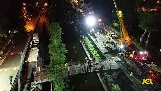 Sallins Pedestrian Bridge  25 August 2023 [upl. by Adnopoz]