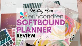 Erin Condren Softbound Planner Review 2024  Chloetry Plans [upl. by Giacamo37]