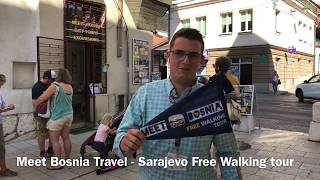 Meet Bosnia’s Sarajevo Free Walking Tour [upl. by Illa723]