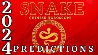 Snake Chinese Animals 2024 Horoscope Predictions [upl. by Beberg640]