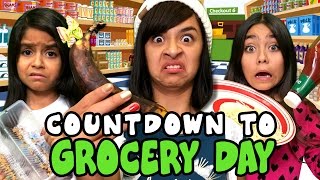 Countdown To Grocery Day  GEM Sisters [upl. by Novyat679]