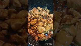 Teriyaki chicken cooking food fyp [upl. by Etteve]