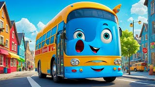 The Wheels on the Bus Nursery Rhyme Song for Kids [upl. by Drummond79]