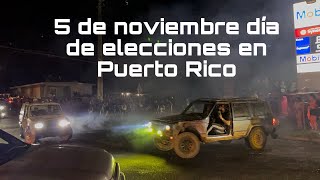 Así pasé el día de las elecciones en Puerto Rico hubieron cristales rotos y muchas locuras [upl. by Gaut]