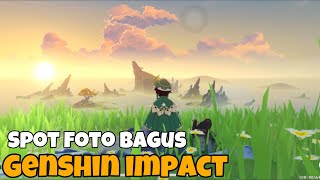 Spot Foto Bagus di Genshin Impact Indonesia [upl. by Acireh275]