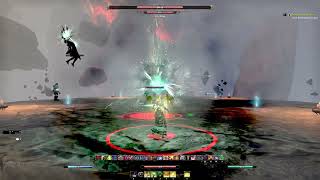 best magika templar one bar build solo final boss veteran Vateshran Hollowshardmode lagging [upl. by Anivol]