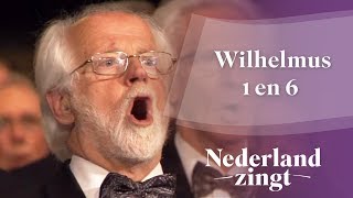 Wilhelmus couplet 1 en 6  Nederland Zingt [upl. by Muncey]