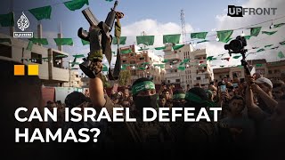 IsraelGaza War Can Hamas be defeated  UpFront [upl. by Tymon]