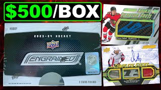 RETURNS AFTER 4 YEARS  202324 Upper Deck Engrained Hockey Hobby Box Break [upl. by Yul]