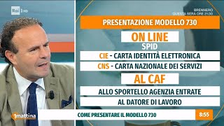 Modello 730 oggi è lultimo giorno  Unomattina 30092024 [upl. by Kramer]