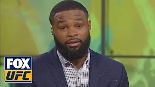 Tyron Woodley talks about a potential fight with Nate Diaz  UFC FIGHT NIGHT [upl. by Domash]