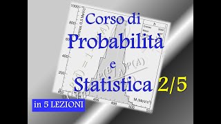 Corso di probabilità e statistica descrittiva LEZIONE 2 [upl. by Etnomed]