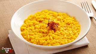 The Easy Way to Master Risotto alla Milanese Recipe in 30 Minutes 👨‍🍳 Italian Recipe [upl. by Bollinger74]