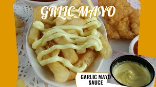 Garlic Mayo Sauce Recipe  Chip Dip Recipe French Fries [upl. by Claude427]