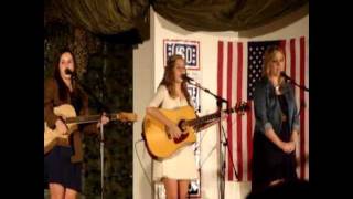 Travelin Soldier by the Dixie Chicks Performed live at USO Show by Heartsteel [upl. by Photina]