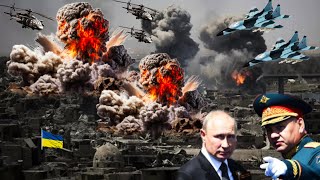 Deadly Surprise Russian Su 25 Fighter Jets Rain Down Ukraines Last City with Racket Attacks [upl. by Ronal]