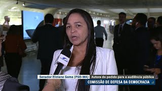 Senadores aprovam audiência pública sobre apoio e rejeição à extremadireita [upl. by Hallett]