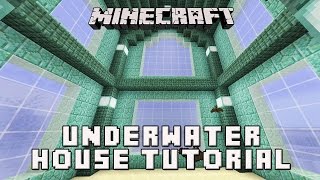 Minecraft How To Make A House UnderwaterInterior Design Coral House Part 5 [upl. by Leseil]