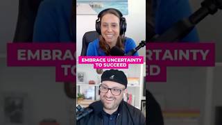 Embrace uncertainty to succeed shorts marketing business podcast action inspiration growth [upl. by Gaskill]