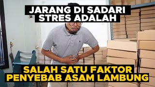 JARANG DI SADARI STRES ADALAH SALAH SATU FAKTOR UTAMA PENYEBAB ASAM LAMBUNG [upl. by Kcirttap]