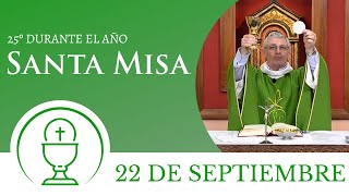 Santa Misa de hoy domingo 22 de septiembre 2024 [upl. by Nekciv]