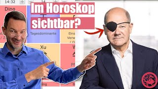 Olaf Scholz im Horoskop Check Augenklappen Edition [upl. by Leimaj76]