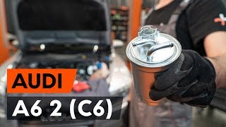 Wie Golf 6 16 TDI Kraftstofffilter wechseln ⛽ [upl. by Rosenkranz]