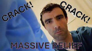 ASMR Chiropractor Adjusts you for MASSIVE RELIEF Lots of Cracking 1 hour [upl. by Cristobal]