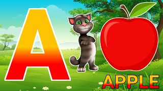 A for apple  अ से अनार  abcd  phonics song  a for apple b for ball c for cat  abcd song  abcde [upl. by Shantee]