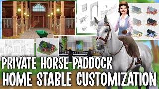 COMING SOON CUSTOMIZE YOUR HOME STABLE amp YOUR PRIVATE HORSE PADDOCK IN STAR STABLE SPOILERS [upl. by Renner59]