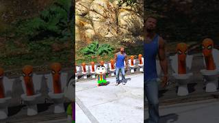 GTA V  SKIBIDI TOYLATE MONSTER NE SHINCHAN PAR HAMLA KR DIYA shorts [upl. by Nehcterg22]