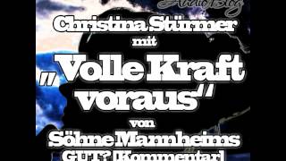 Christina Stürmer mit quotVolle Kraft vorausquot von Söhne Mannheims GUT Kommentar [upl. by Adrahc]