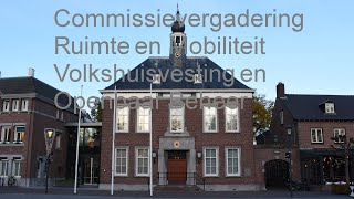 Commissie Ruimte en Mobiliteit volkshuisvesting Openbaar Beheer woensdag 27 november 2024 1930 uur [upl. by Euqinamod916]