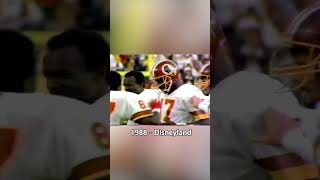 1988  Washington Redskins Super Bowl Disneyland Commercial  theVHSfiles [upl. by Drandell]