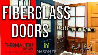 This is Why Fiberglass Doors are So Popular [upl. by Ettennod]