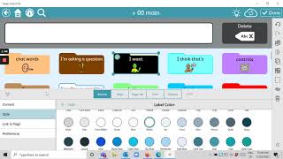 TD Snap PODD high contrast and group scanning w audio cue [upl. by Miller]