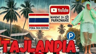 PORA DESZCZOWA 🌧️ na Koh Samui  za co dostałam MANDAT 500 w Tajlandii 🛵 [upl. by Melina]