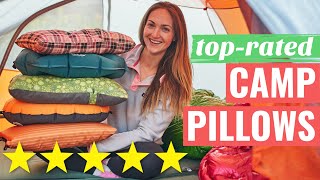 5 TOPRATED Amazon Camping amp Backpacking PILLOWS Put to the Test [upl. by Odlopoel]