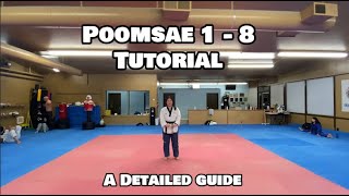 Poomsae 18 Tutorial [upl. by Auqeenwahs]