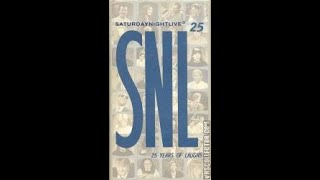 Opening To Saturday Night Live 25th Anniversary Special 2000 VHS Tape 2 [upl. by Arahs325]