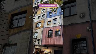 Hundertwasserhaus in Vienna vienna hundertwasserhouse travel travelvlog [upl. by Carmela]