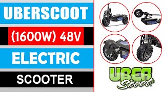 Uberscoot 1600w » 48v Electric Scooter By Evo Powerboards [upl. by Huggins]