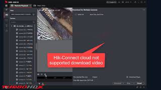 Live view and Playback Hikvision camera on PC by HikConnect cloud [upl. by Attoynek]