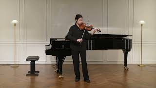 Bach Sonata For Solo Violin No 3 LargoampAllergo assai [upl. by Gurney]