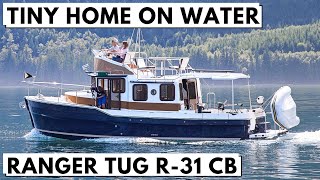 400000 Ranger Tug R31 CB Pocket Motor Yacht Tour Perfect Cruising Trawler for the Great Loop [upl. by Chandos]